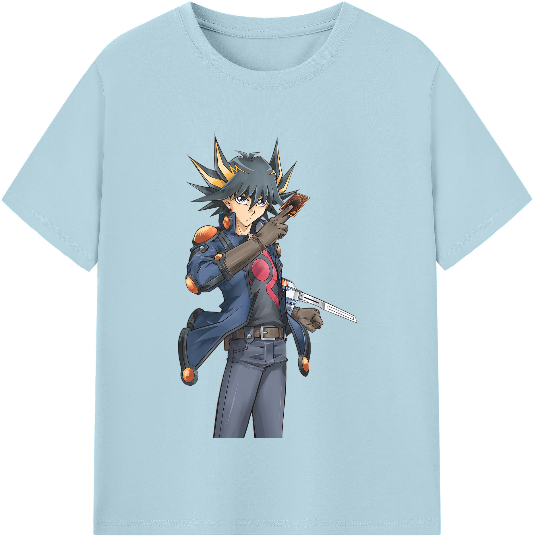 （画像用） 遊☆戯☆王 Yu-Gi-Oh! 綿100％半袖Tシャツ（フロントプリント）